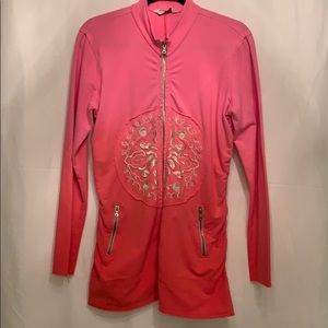 Boston Proper zip up sporty jacket